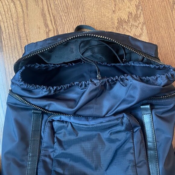 Moncler Navy Blue Backpack - Picture 14 of 14